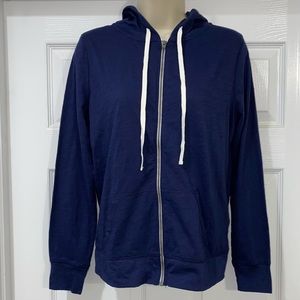 Old Navy Dark Blue Hooded Jacket